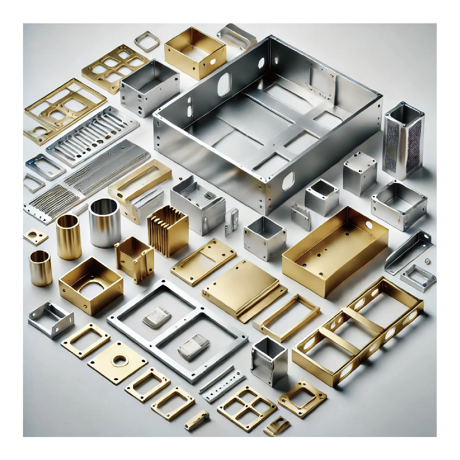 Custom CNC Sheet Metal Laser Cutting Welding Parts Stamping Service Aluminum Sheet Metal Punch Processing Fabrication