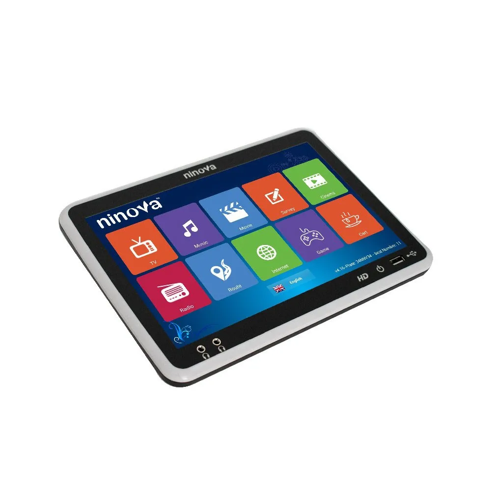 
Capasitive Bus VOD and Entertainment System 