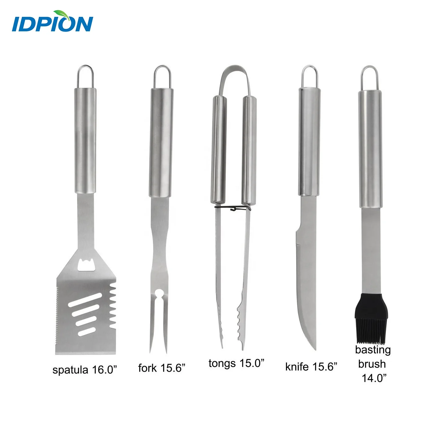 24PCS Custom Match Wood Handle BBQ Accessories BBQ Utensils with Aluminum Case