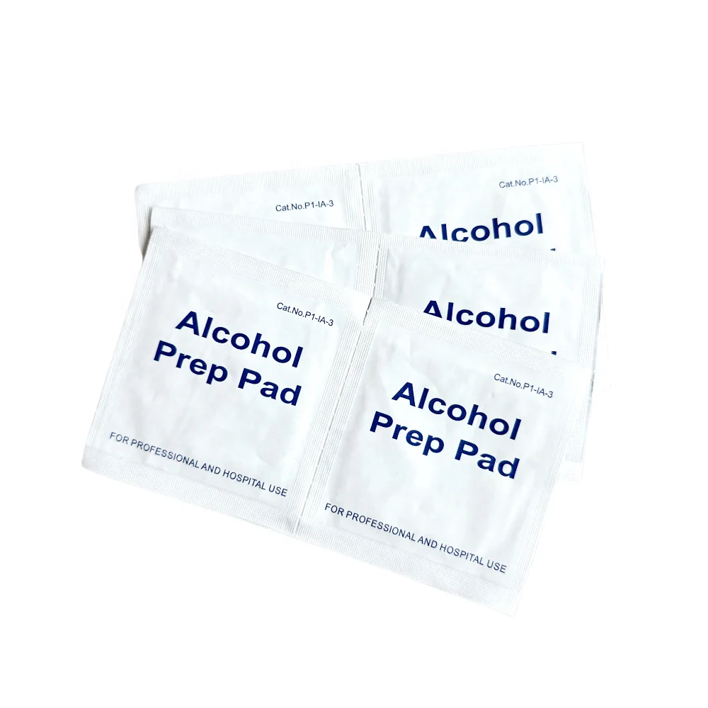 Medical Prep Wet Wipes Disinfection Use 70% Isopropyl Alcohol Pads for Screen Cleaning