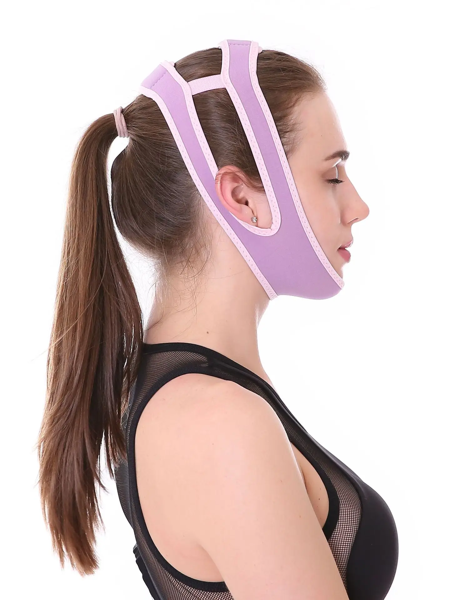 Sleep deep Snoring Chin Strap Solution for Mouth Breathing Jaw Anti Chin Strap Support