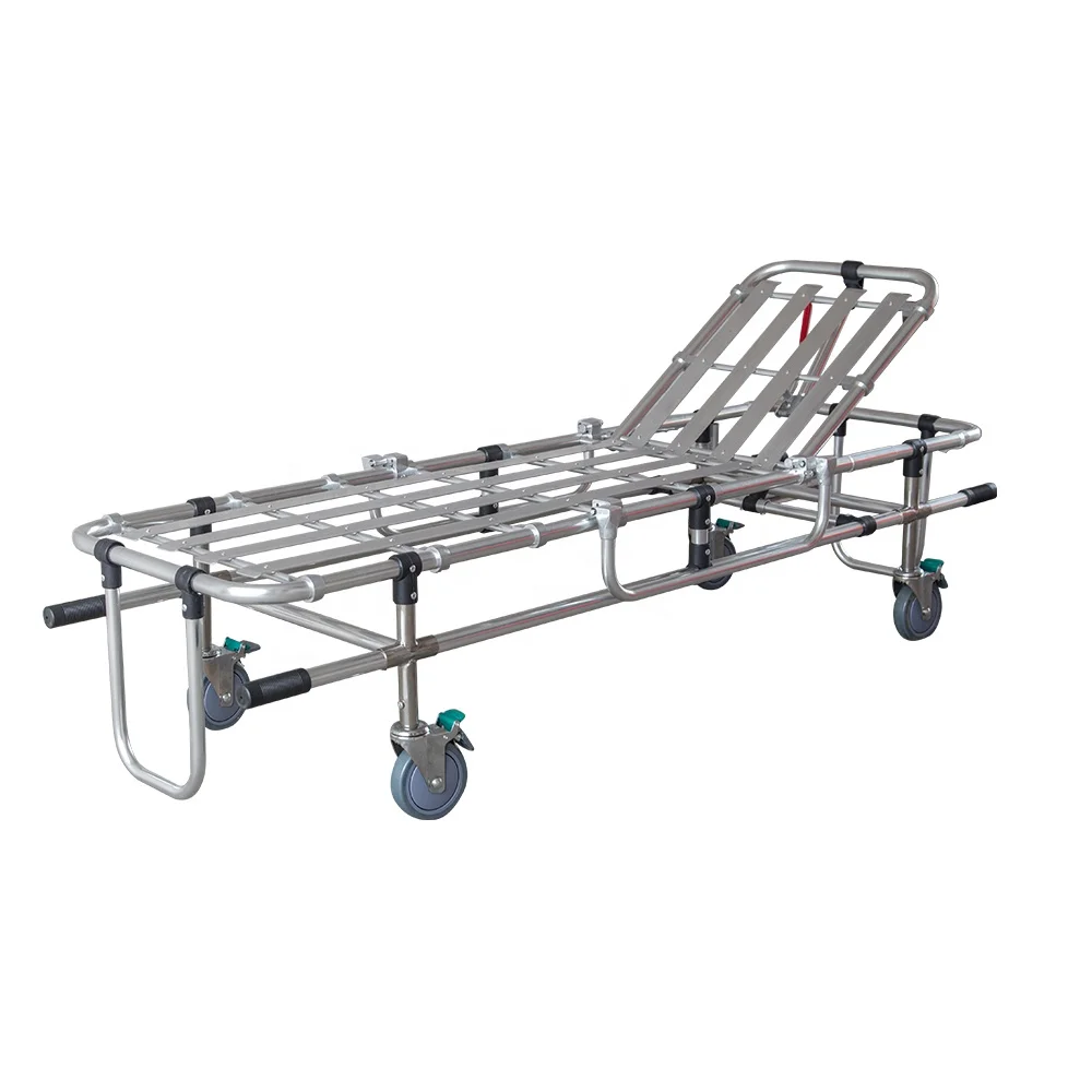 Aluminum Alloy Medical Stretcher Ambulance Used For Carrying Patient