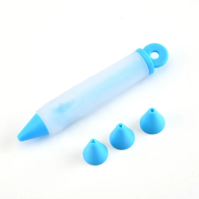 Cake decoration tool silicone food writing pen biscuit cake decoration pen