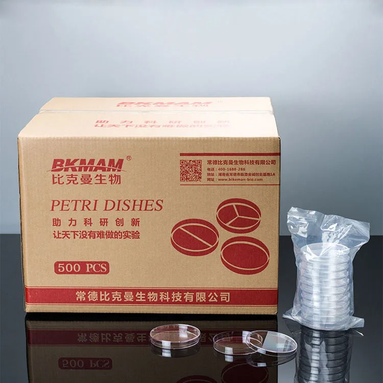 Lab Use Square Plastic Culture Dish Sterile Disposable Petri Dish