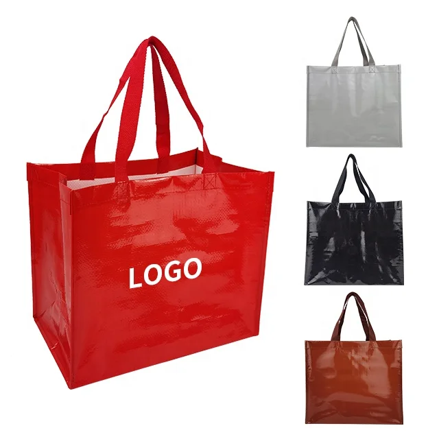 OEM/ODM Custom Bolsa Reutilizable Shopping Bag ECO Recycle Large Tote Woven PP Bags Sack Bags