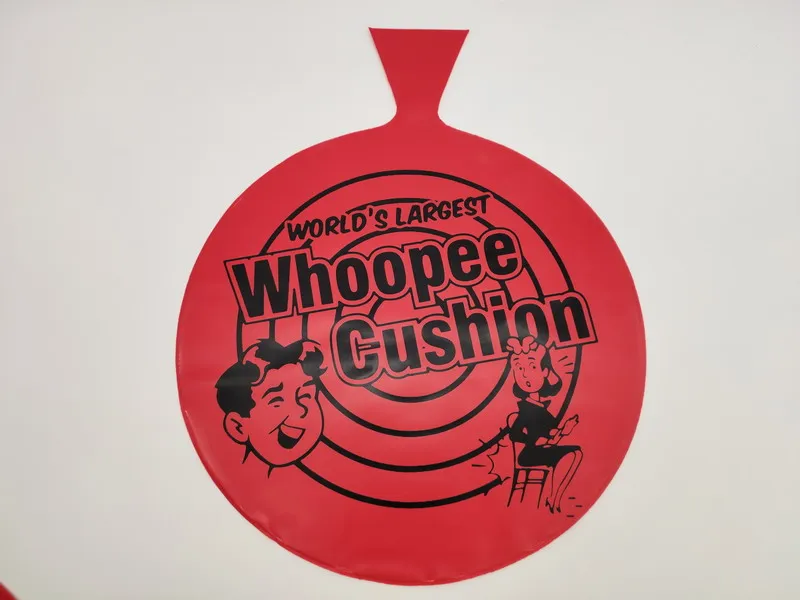 Promotional Customized Print Logo 10 Inch Whoopee Cushion Fart Bag Prank Toys Jokes