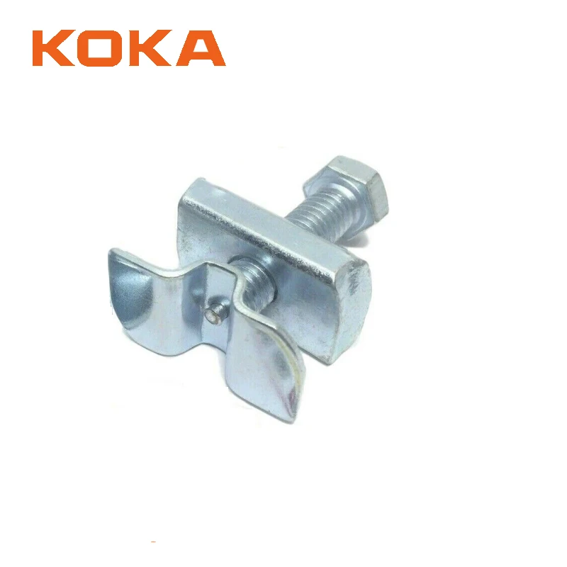 Hot Sale HDG Strut Channel Fitting  Seismic Rod Stiffener Nuts for Unistrut Channel