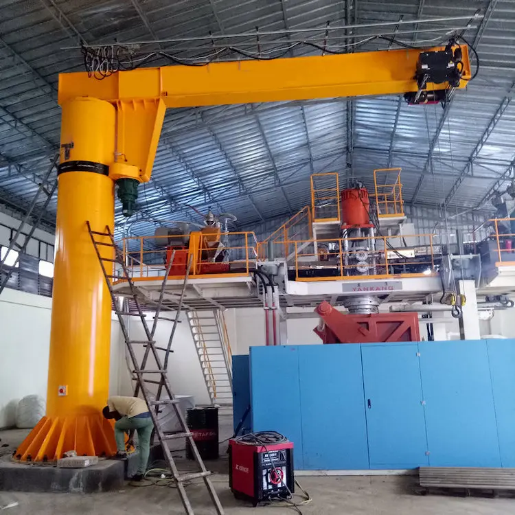 CD MD Hoist Pillar Jib Crane