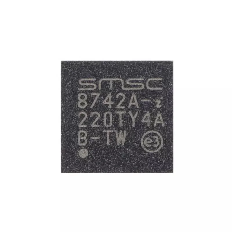 LAN8742AI LAN8742AI-CZ-TR marking 8742A-i Ethernet ICs Ethernet Buffer Driver Transceiver 10Mbps/100Mbps QFN24