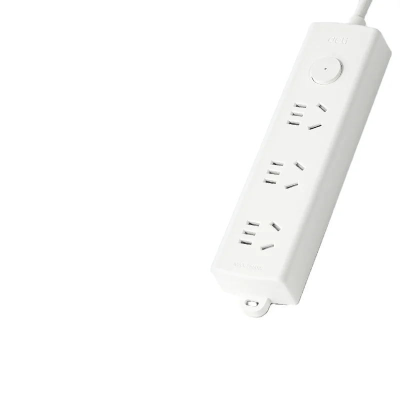 Deli  LX122 High Quality Strip Socket USB Dormitory With Power Strip Multi-hole Wiring for Home Household Wired Outlets