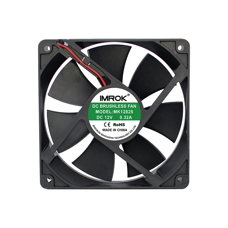 Speed control USB IMROK molex 12025 DC 12v 120x120x25mm PC case cooler 3100rpm 120mm fan