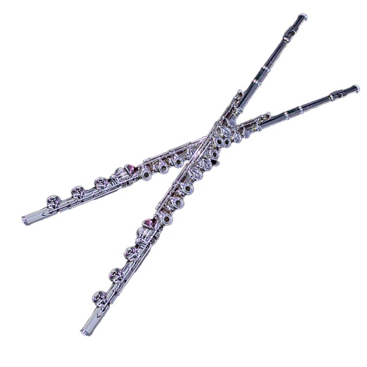 Novel Silver Nickel Plated Instrument Best Selling Teachers Approved Flutes From China