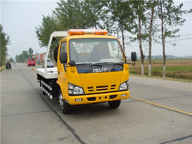 ISUZU 4X2 4ton буксировочный грузовик эвакуатор на