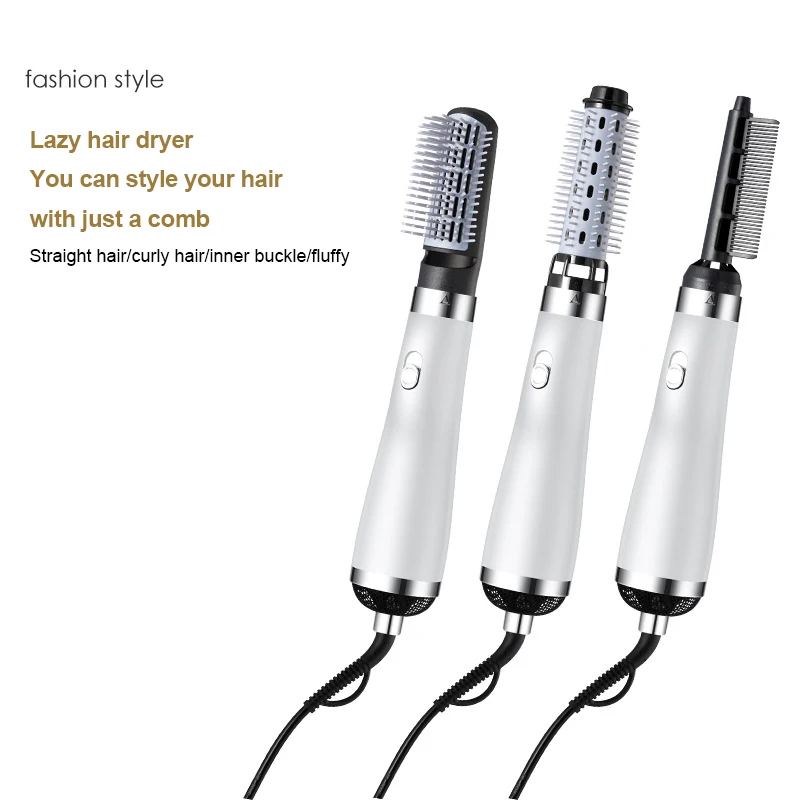 OEM New Arrival Wholesale Professional 3 In 1 Hair Dryer Brush Electric Hot Air Brush Fast-Styling Hair Straightener
