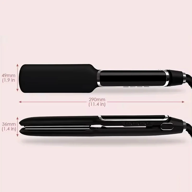 Custom Logo Professional Titanium Hair Straightener 480 Degree Flat Iron Good for Hair Keratin Treatment Straightening