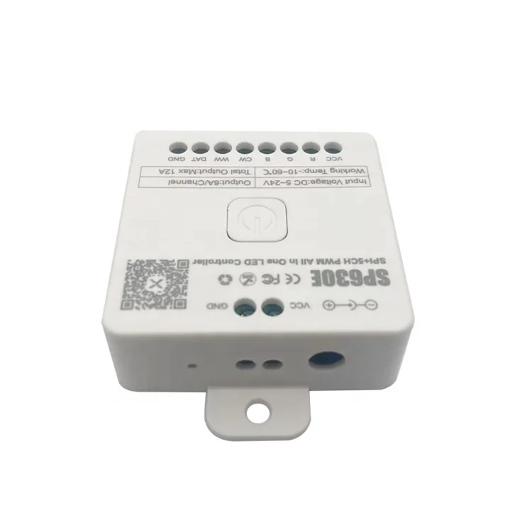 SP630E PWM SPI 5-канальный 4-зонный Радиочастотный пульт дистанционного 16703 2811 6812 RGB RGBW CCT полоска светло-голубой зуб BT BanlanX приложение пиксельный светодиодный контроль