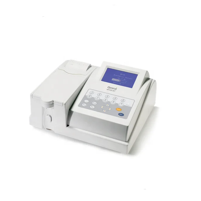 Top quality WP21BVET Veterinary Biochemical Analyzer with touch-screen CE approved semi-automatic chemistry analyzer for Animal
