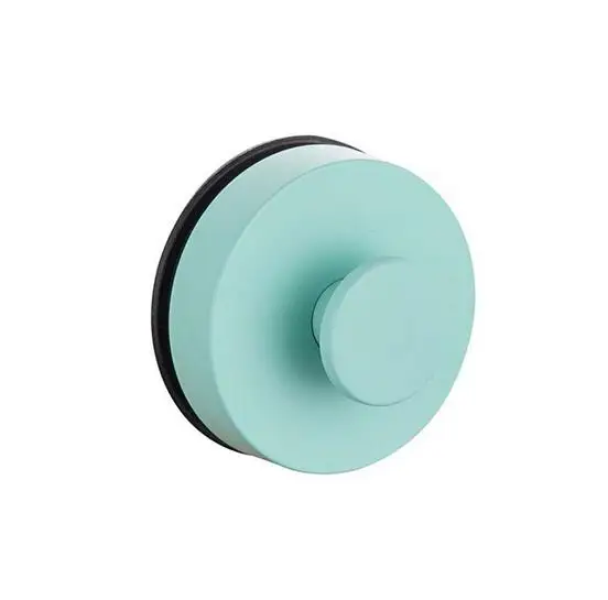 Colorful Reusable Self Adhesive Heavy Duty Vacuum Suction Cup Bath Hook Kitchen Bathroom Round Hooks