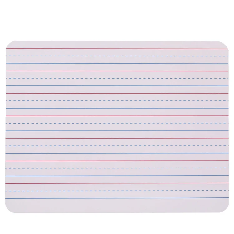 Widely Used 3mm Thickness MDF Board Lined Double Sided Whiteboard Dry Erase Board