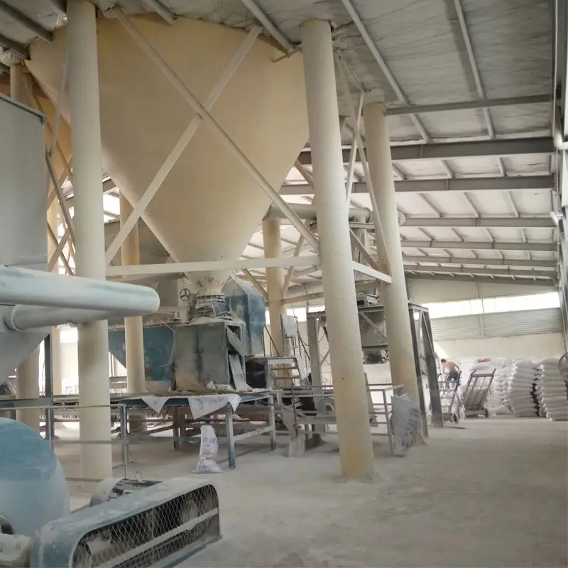 
plaster of paris gypsum powder machine production line New type gypsum powder production line 