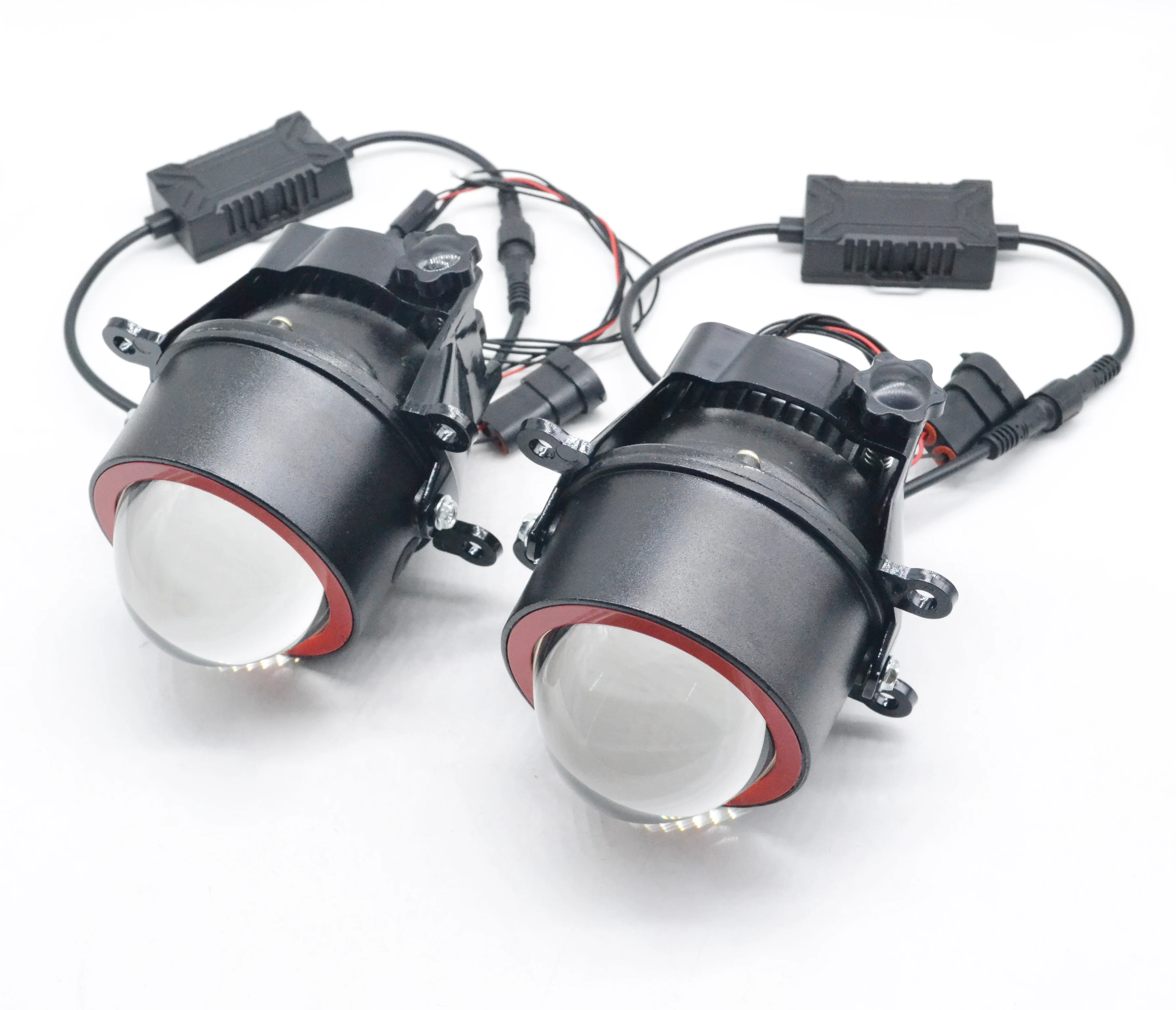 3 colors biled projector lens light for Fog 3000K 4300K 6000K 55W Biled LENS for car retrofit parts