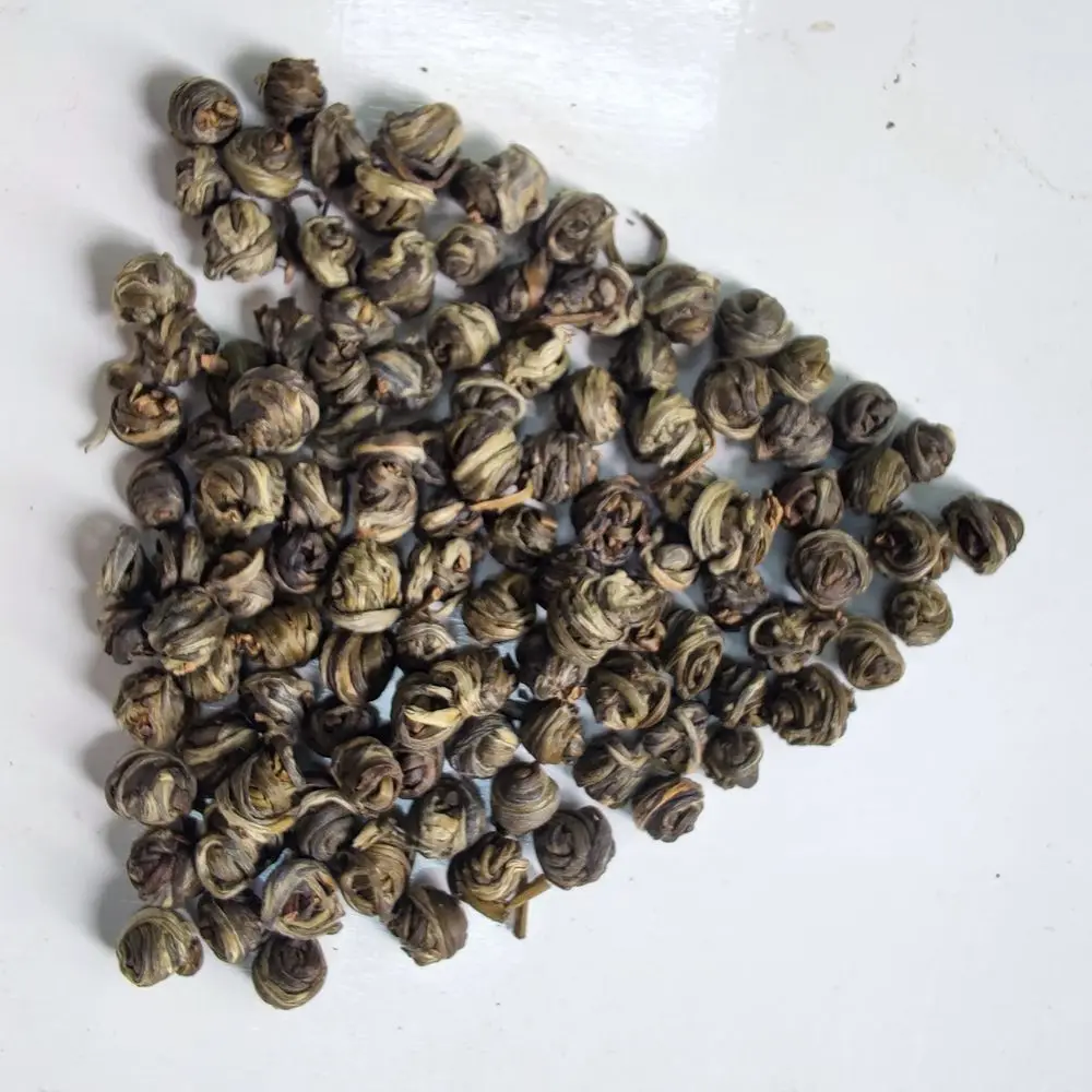 Chinese Tee Dragon Pearl Jasmine Green Leaves Bubble Tea With Factory Prices