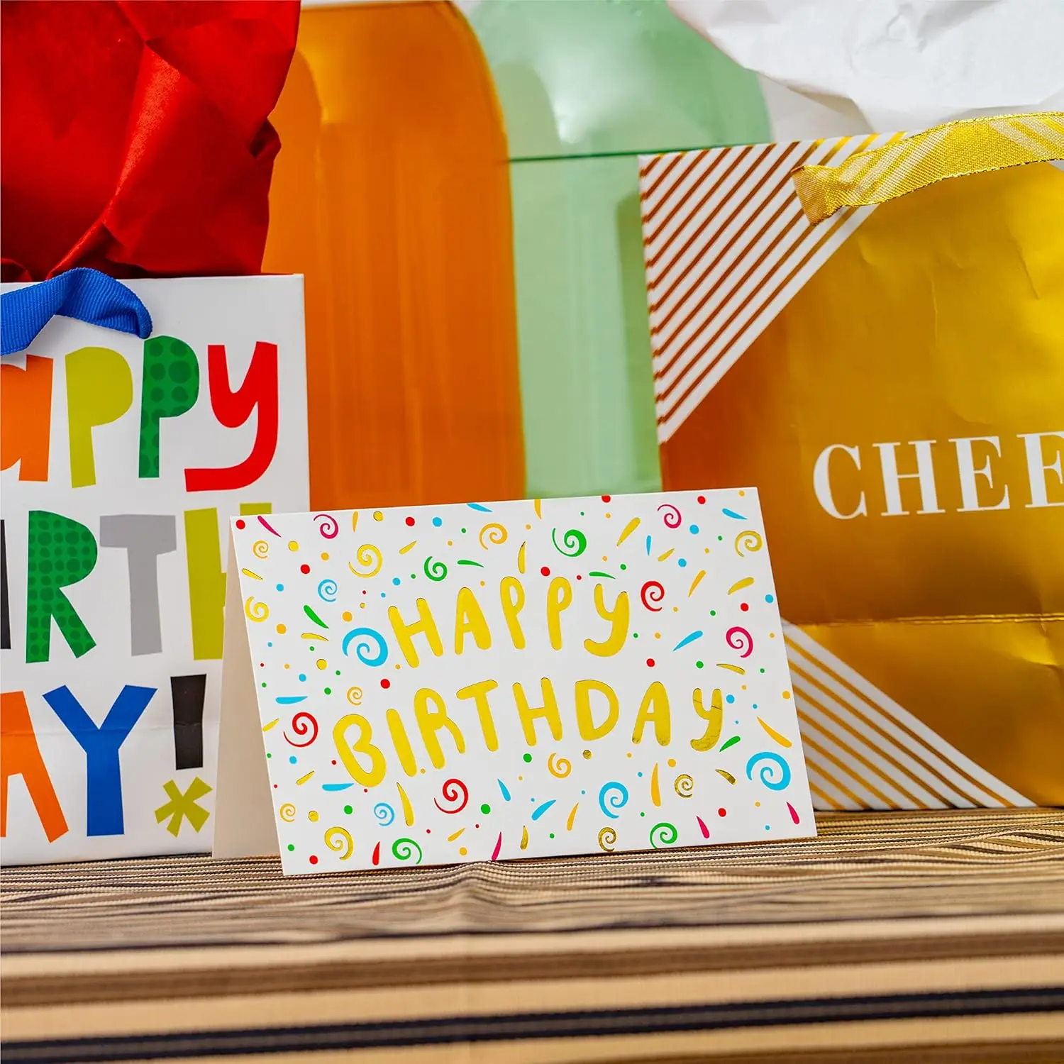 Happy Birthday Cards Bulk Box Set with Envelopes Assorted Boxed Blank Happy Birthday Greeting Cards for Kids Adults