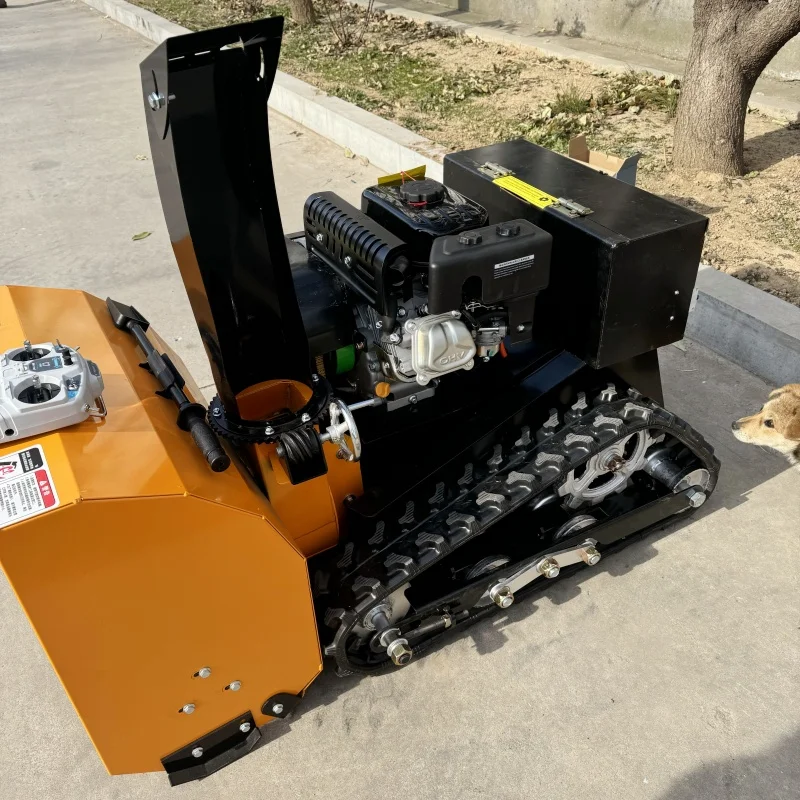 Hot Sale  Remote Control Snow Blower Machine