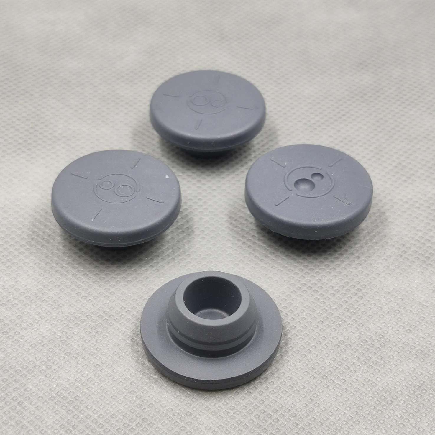 20mm medical rubber IV bag stopper for infusion and injection