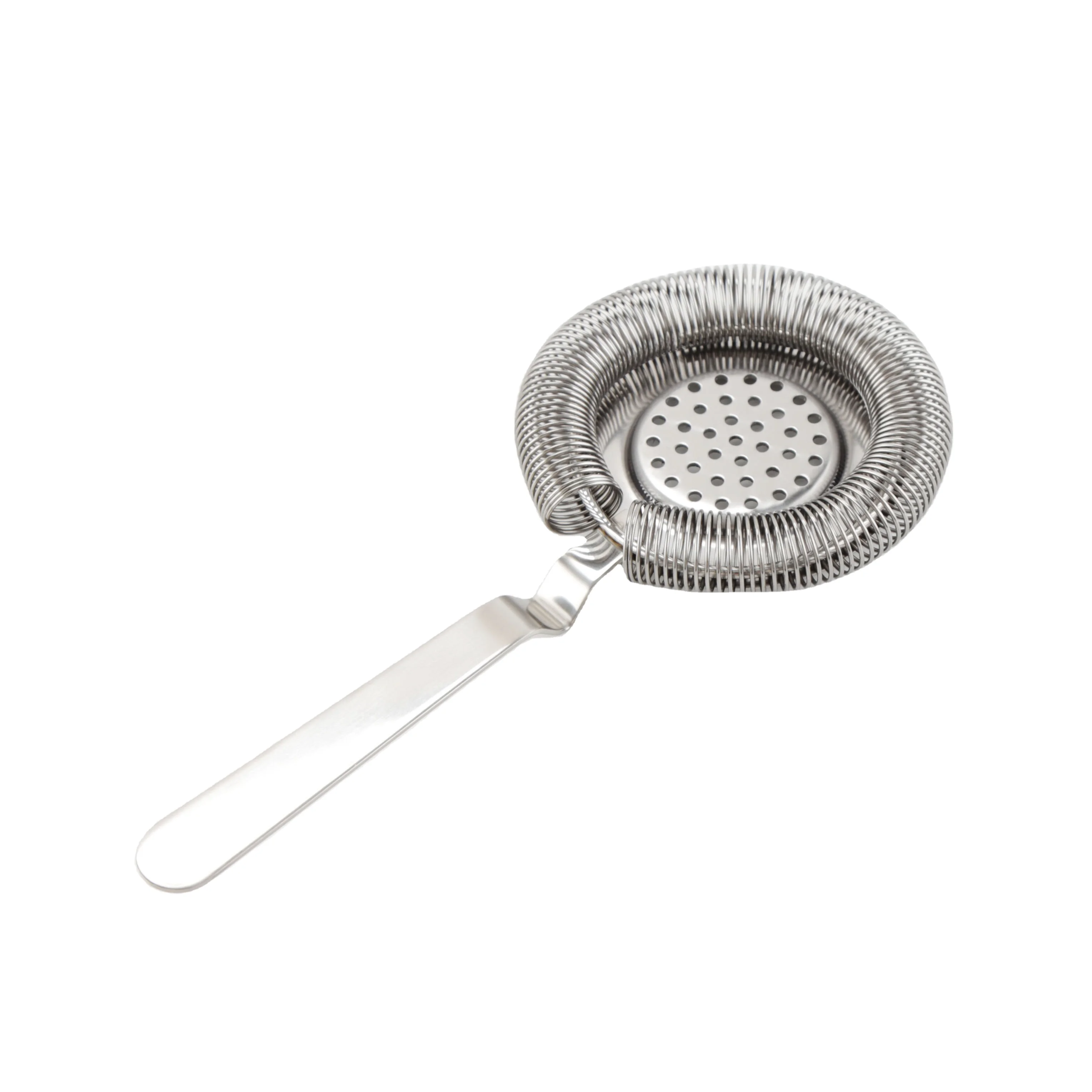 Stainless Steel Cocktail Bar Strainer Cocktail Drink Strainer with Spring Round for Bartenders and Mixologists