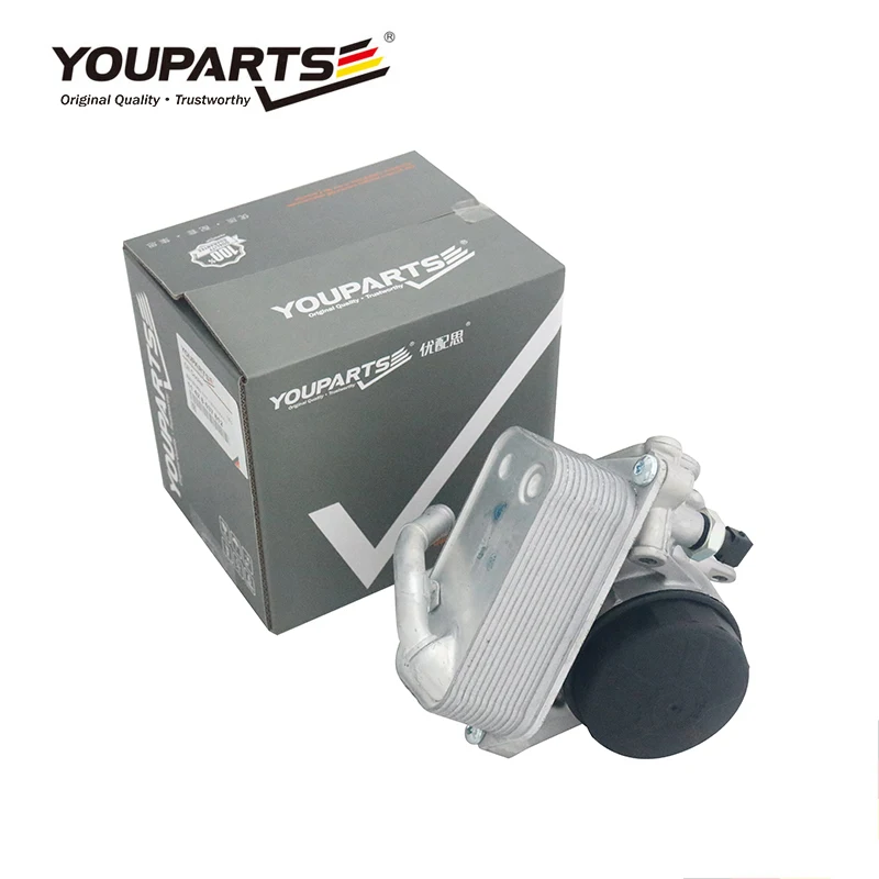 Youparts Car Spare Parts Oil Filter Cover Engine Oil Filter Housing For BMW OEM 11428637812