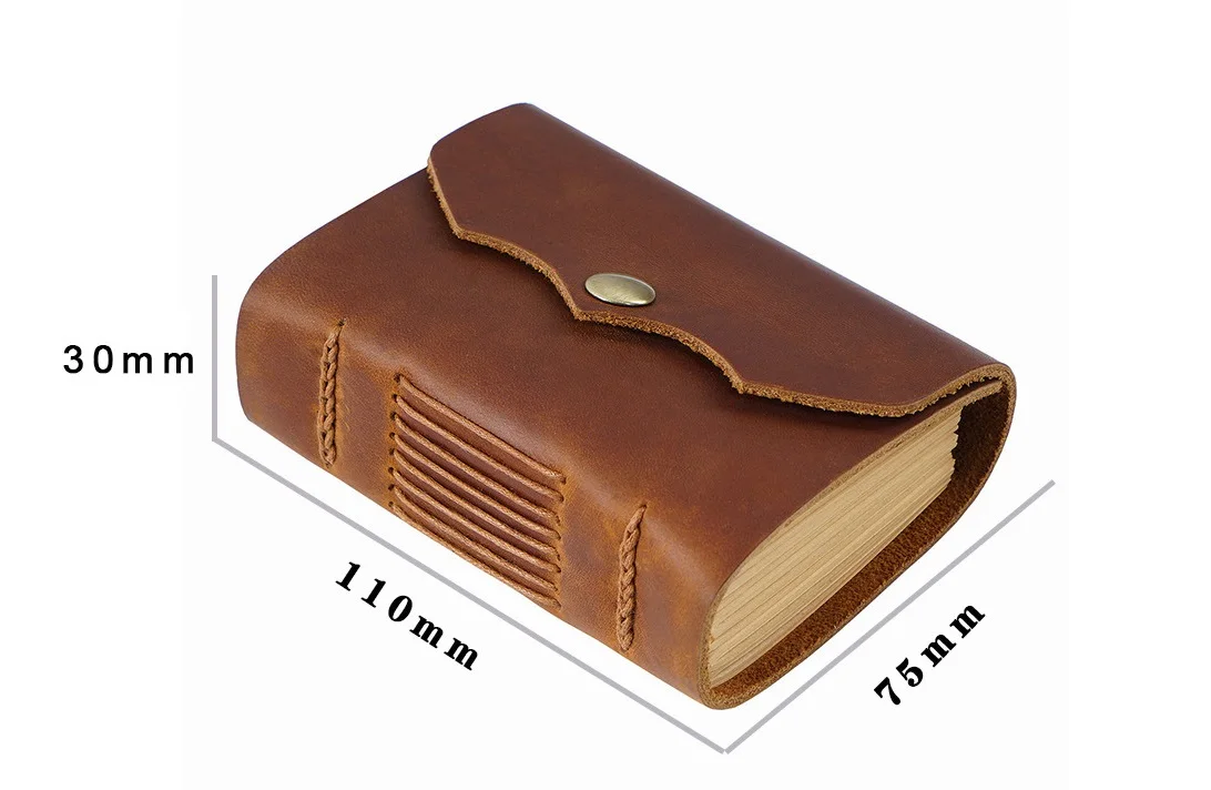 Custom Genuine Leather Handmade Cover Leather Notebook Diary  Planner Journal Vintage Travel Notebook