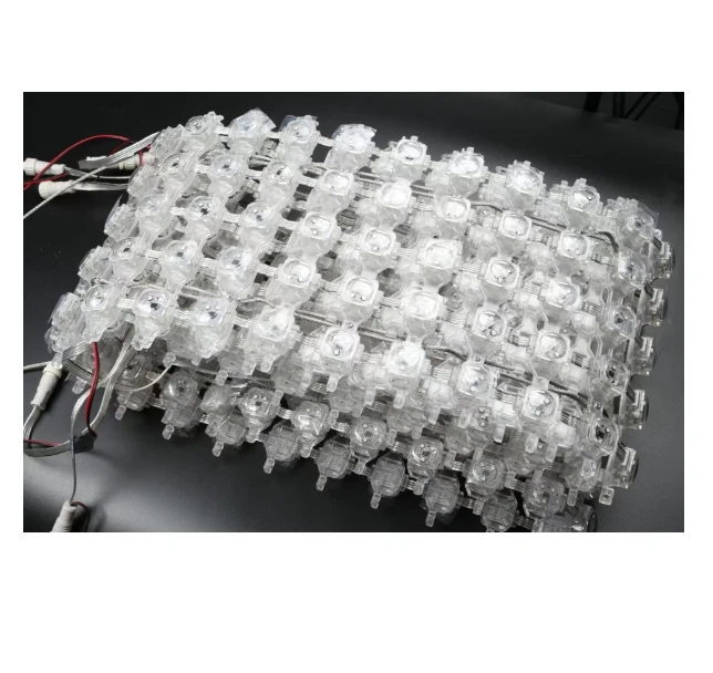 Transparent Led Screen Flexible Led Video Wall Outdoor mesh media facade video net Building Lighting Display