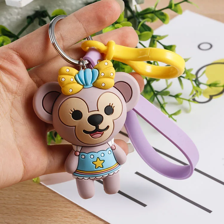 PVC Anime Toy Keychain Custom Charater 3d PVC Model Keychain