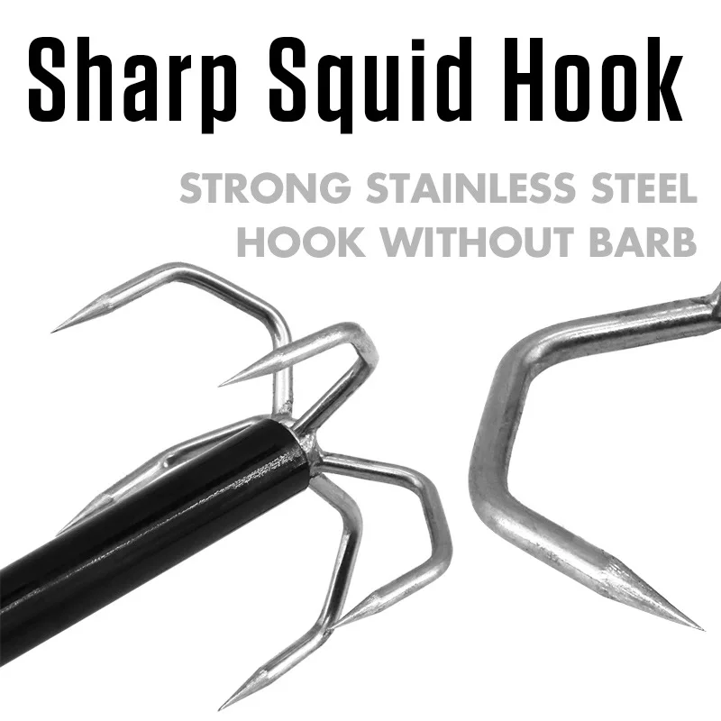 Squid Fishing Landing EGI Telescopic Gaff Hook 3.9m