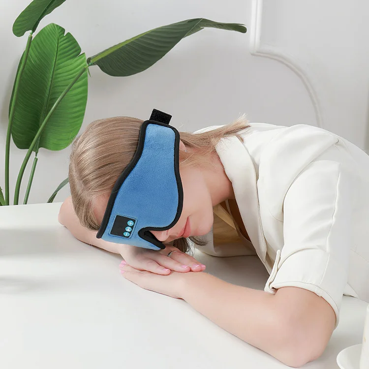 3d маска для сна музыкальное качество 3D из пены с эффектом памяти путешествий Беспроводная