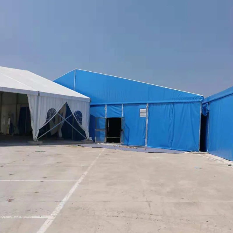 Outdoor Large Aluminium Frame PVC Marquee Tents clear canopy Trade Show Big Wedding Party Event Tents For Sale