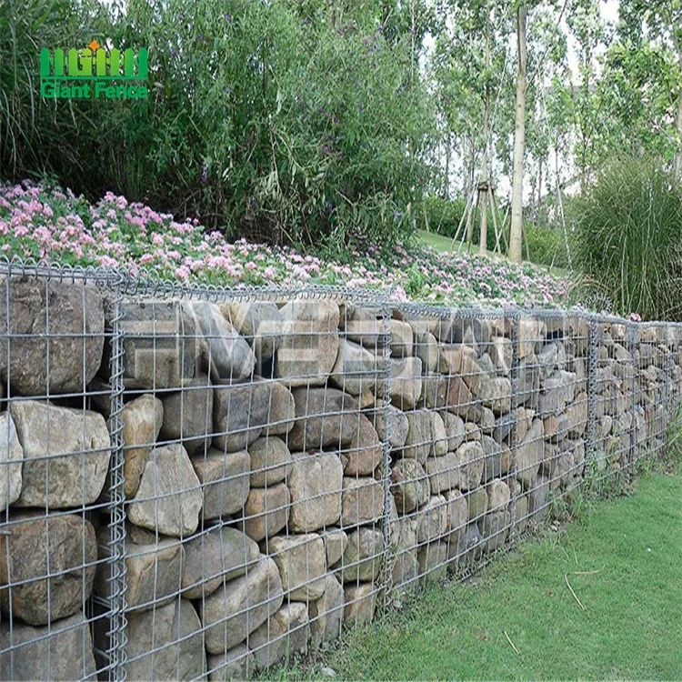 Customized Easy Installation Welded Gabion Box/Stone Cages Retaining Wall Prices