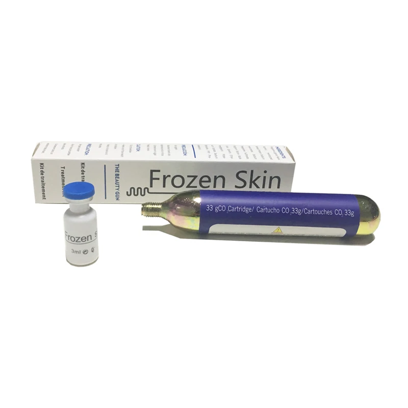 Frozen Cooling Beauty with Co2  Lifting Bottle No Needle Mesotherapy Skin Rejuvenation Whitening Anti-wrinkle Meso Gun