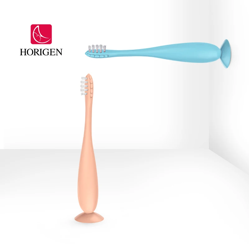 wholesale OEM Soft Kids toothbrush cute High quality Baby nylon toothbrush for Home use