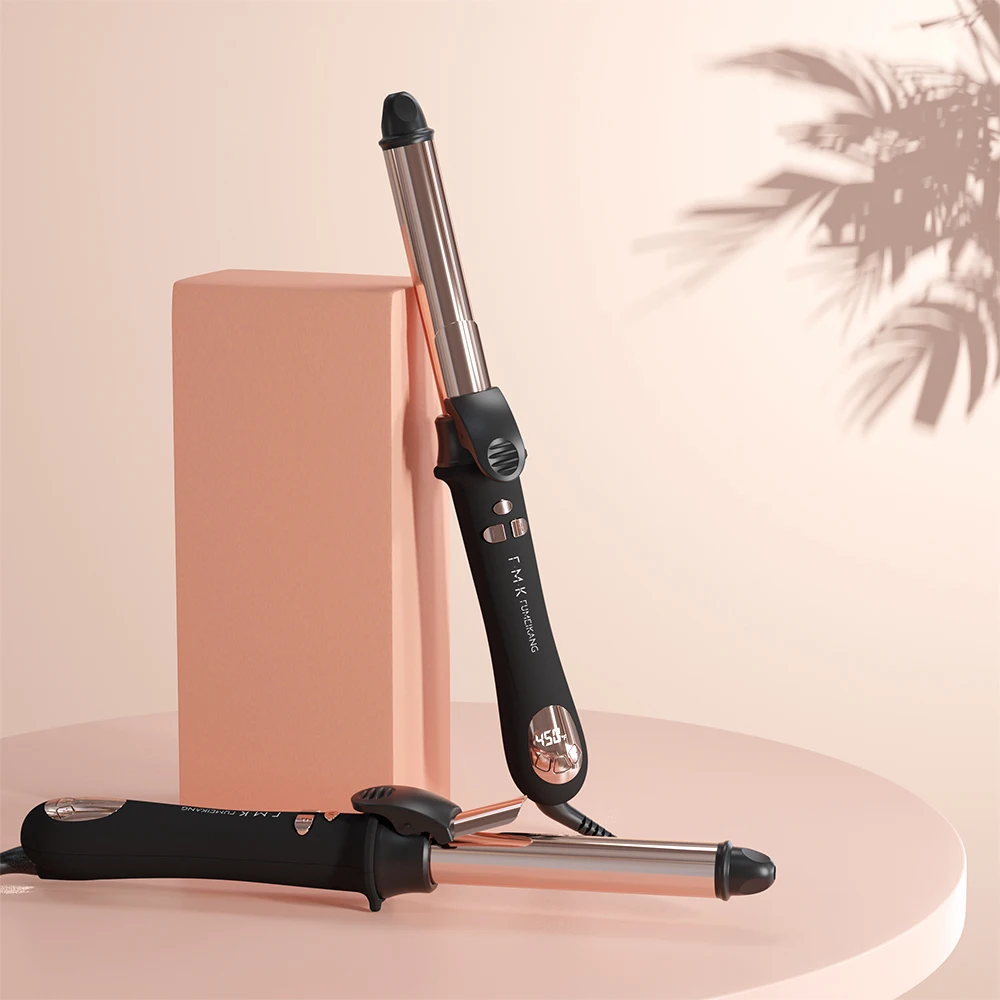 Tourmaline Ceramic Auto Rotating Curling Iron Best Automatic Hair Curler  2024 top selling hair curling