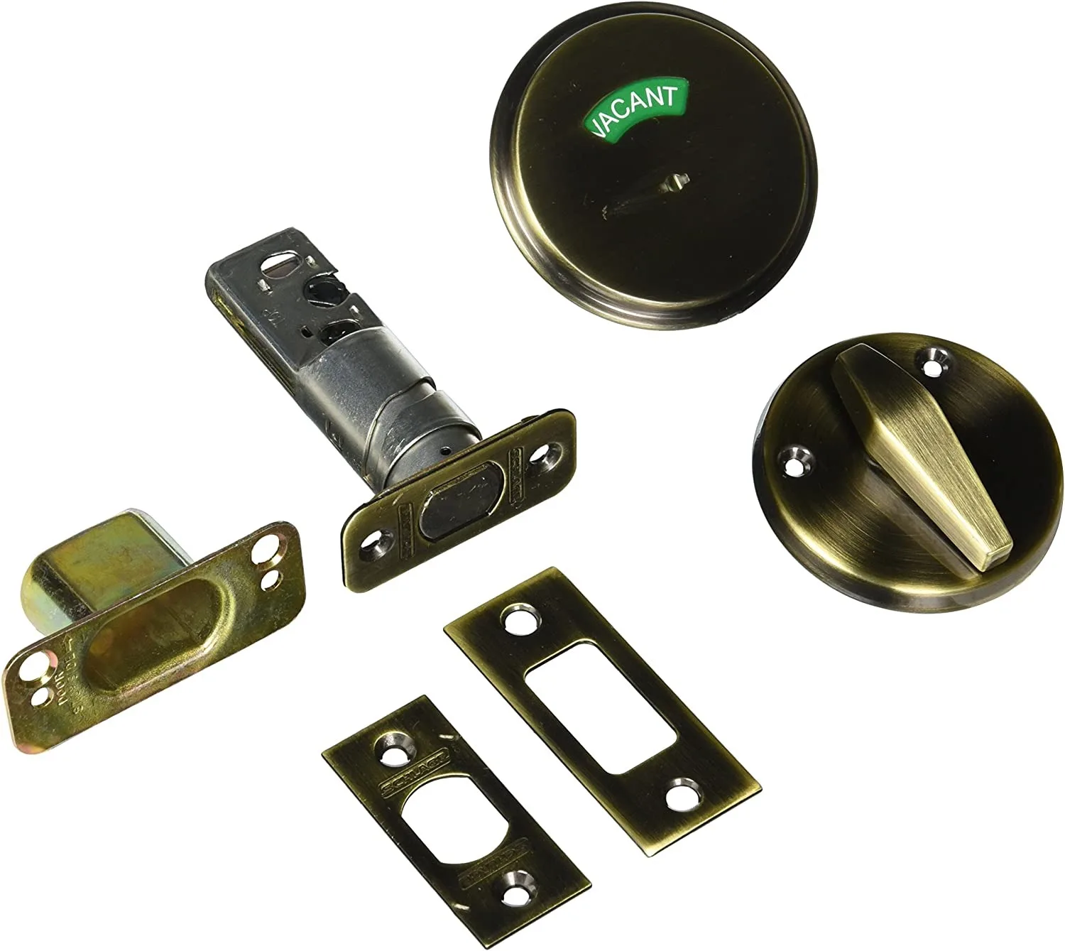 Deadbolt Occupancy IND X Thumb turn  Satin Chrome Door security lock