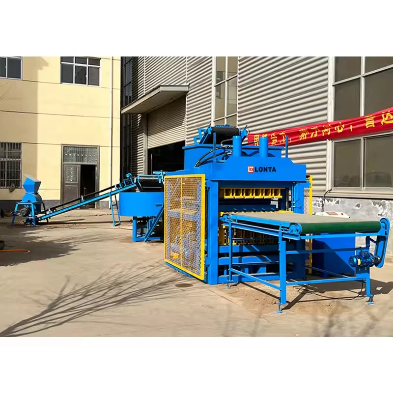 LONTA LT6-10 Full Automatic Interlock Hollow Paver Mould Mud Earth Soil Clay Brick Block Making Machine In Nigeria Uganda Kenya