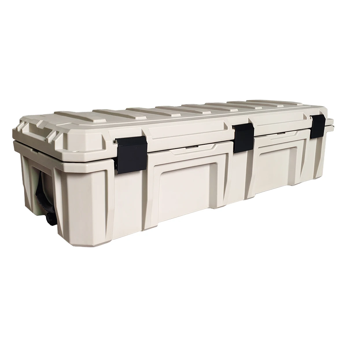 Вращающийся формовочный сверхпрочный пластиковый ящик для хранения 110 л/116QT водонепроницаемый противоударный пылезащитный