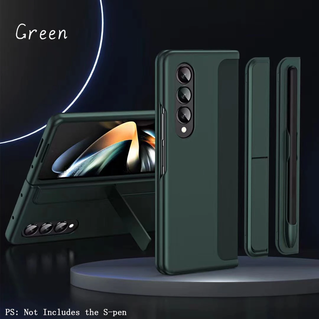 Hot selling TPU PC phone case with stand mobile cover for samsung Z FOLD 3/4