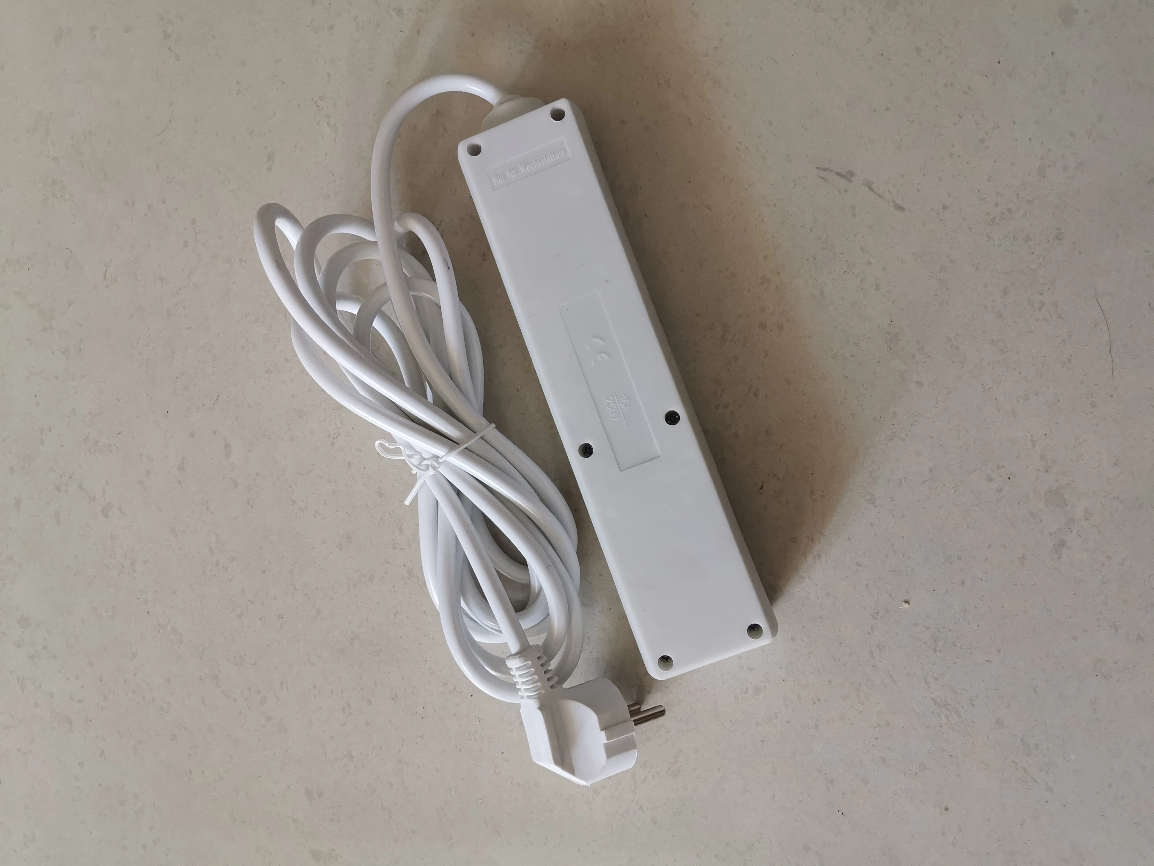 euro type plug with socket and usb/strip power supply