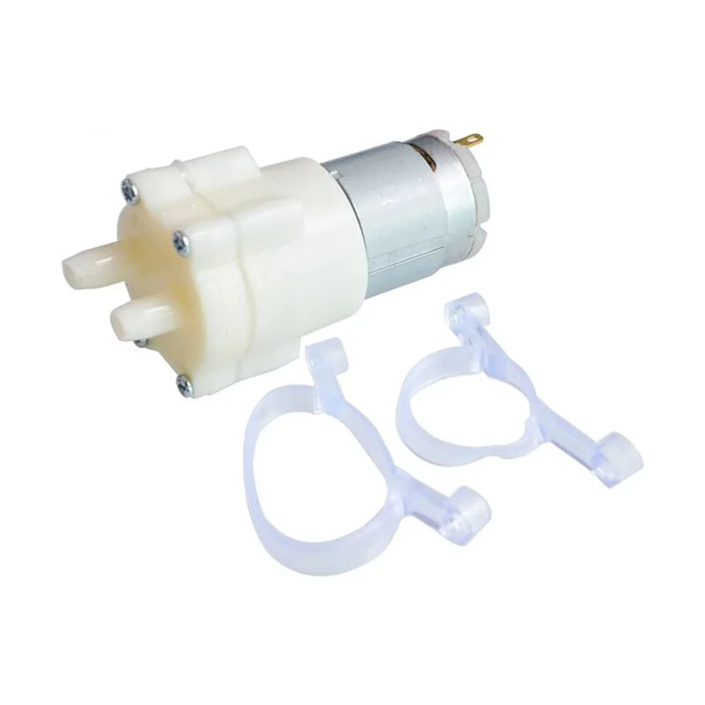 DC 6-12V R365 Diaphragm Water Pump Aquarium Air Pump Mini Electric Fresh Water Pump Aquarium Air Pumps Accessories