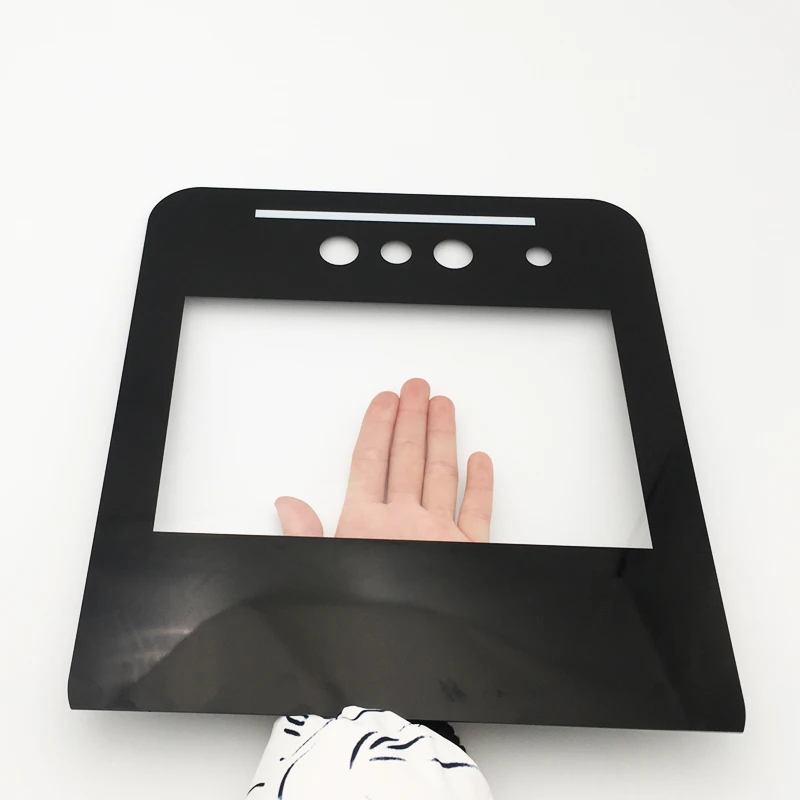 Any Thickness Size Wholesale Custom Touch Screen Silk-printing Glass Panel
