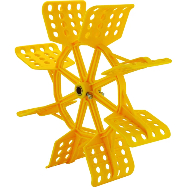 Good Quality Shrimp Pond Farming Aerator Long Arm Paddle Wheel Diesel Engine Aerator