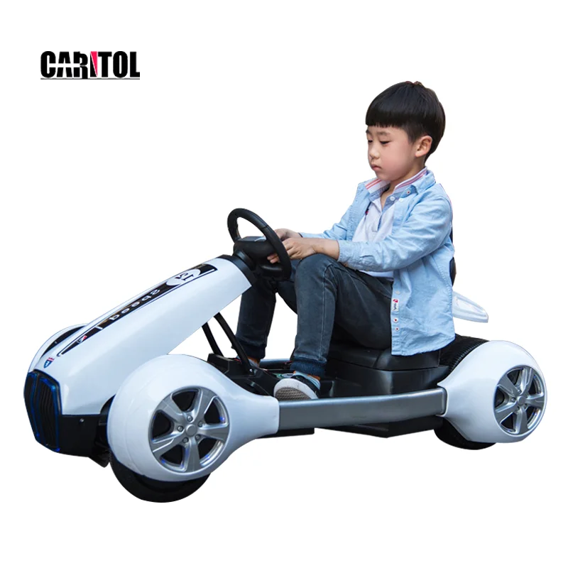 Cool Design 12v Electric Children Go Cart Kids Racing Battery Powered Ride On Car Baby Toy Vehicle